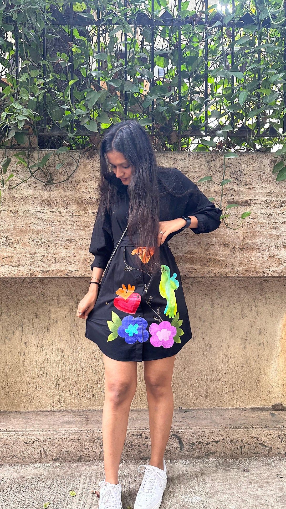 Garden of Love Shirt Dress
