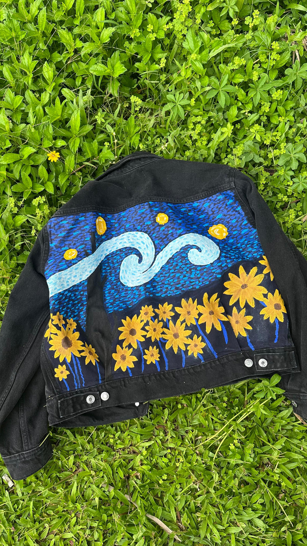 Celestial Garden Denim Jacket