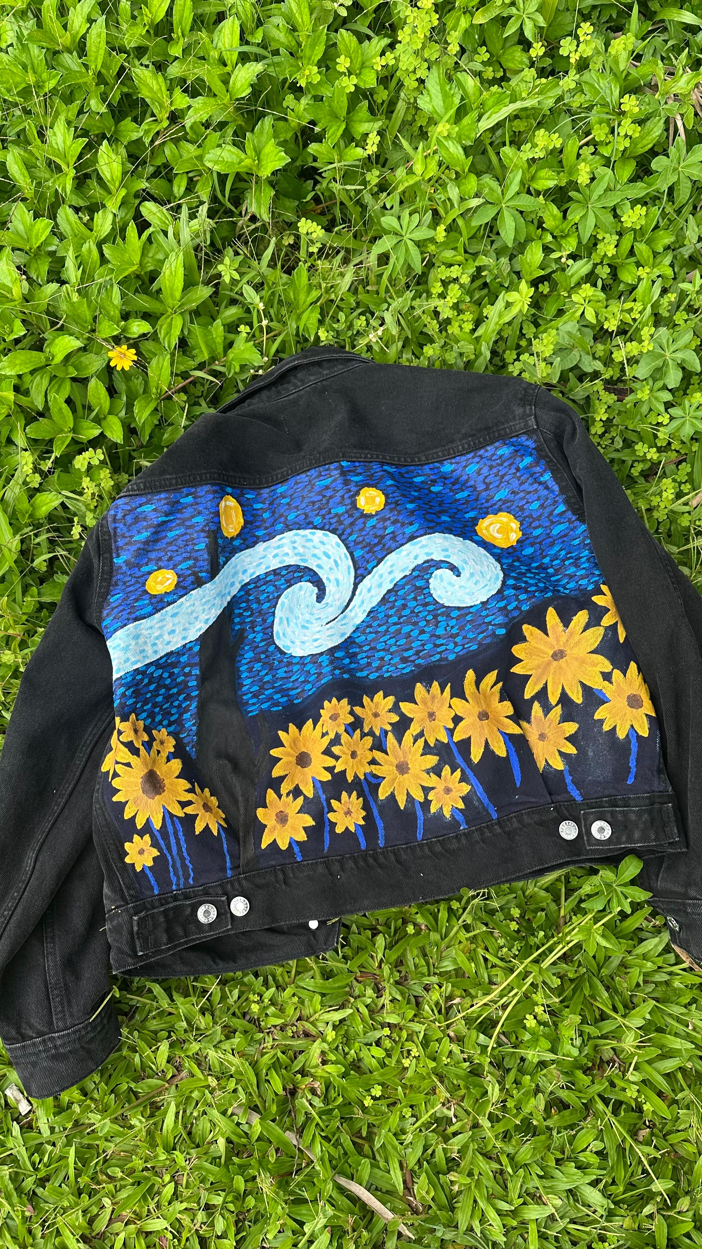 Celestial Garden Denim Jacket