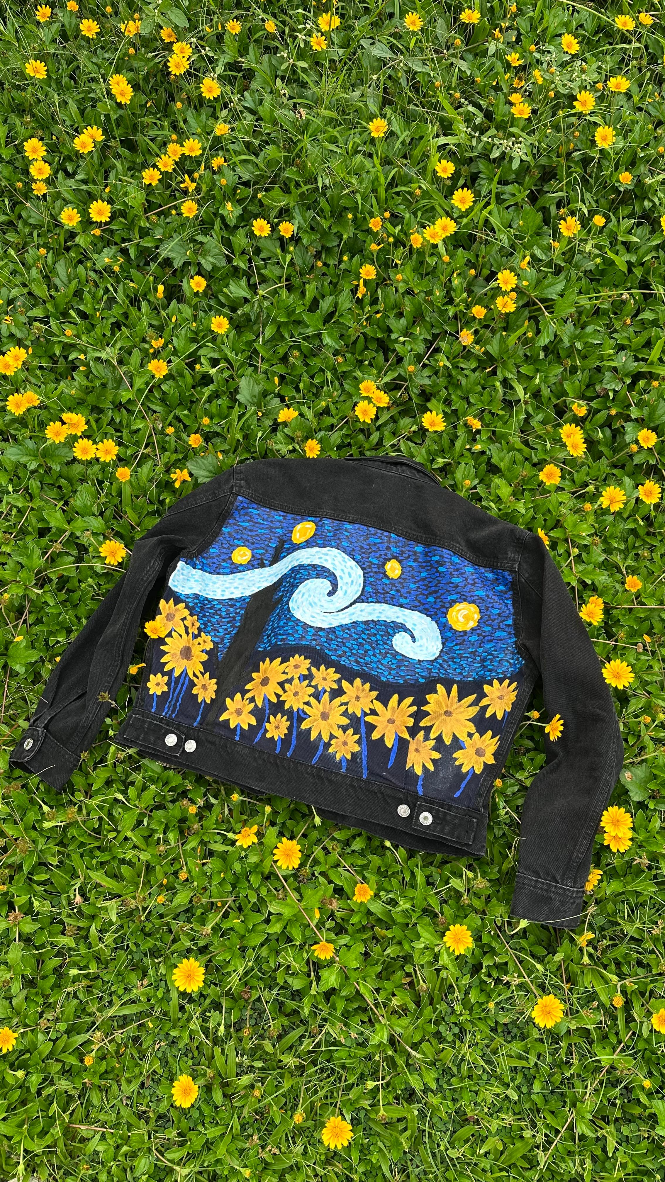 Celestial Garden Denim Jacket
