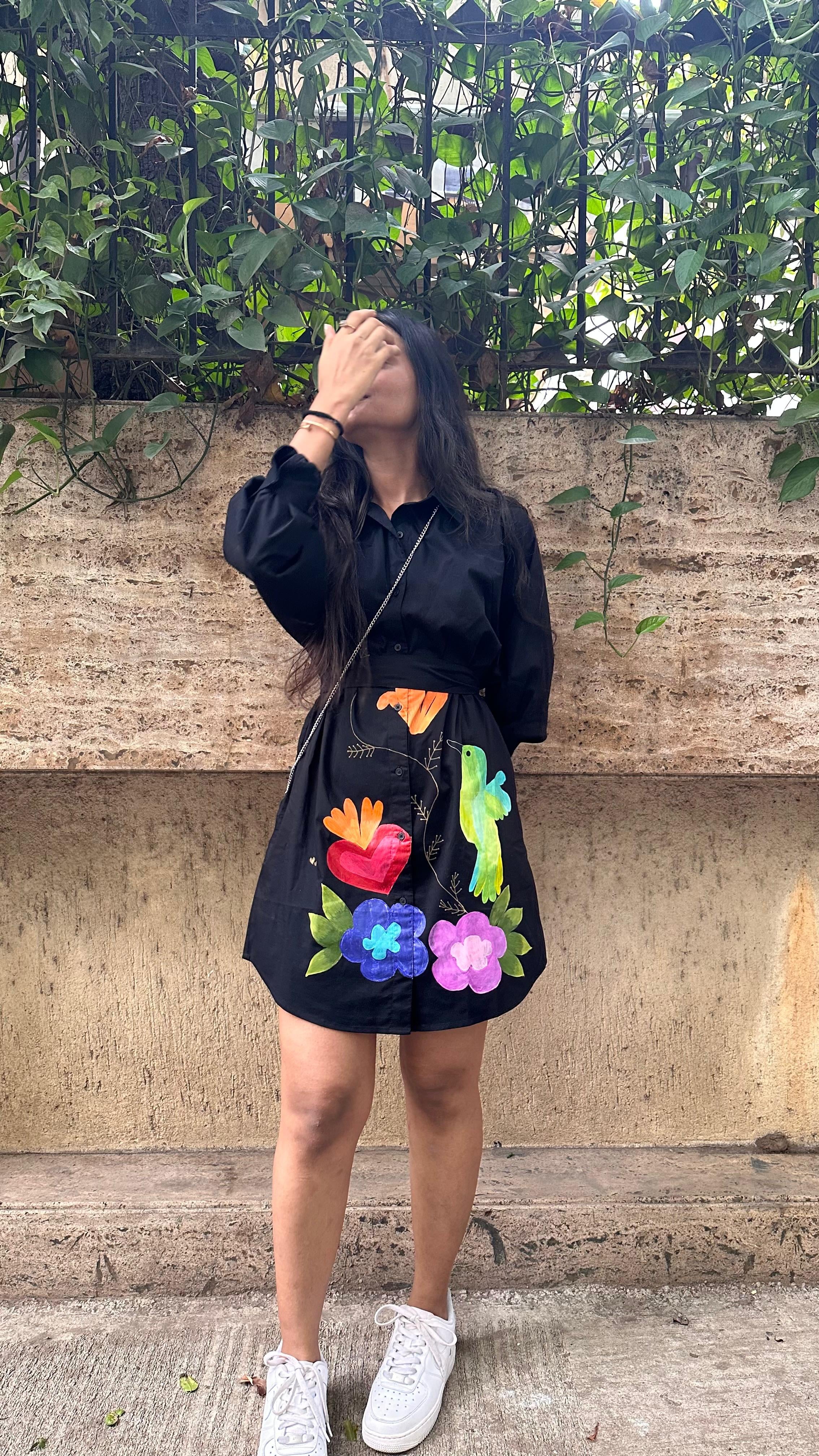 Garden of Love Shirt Dress