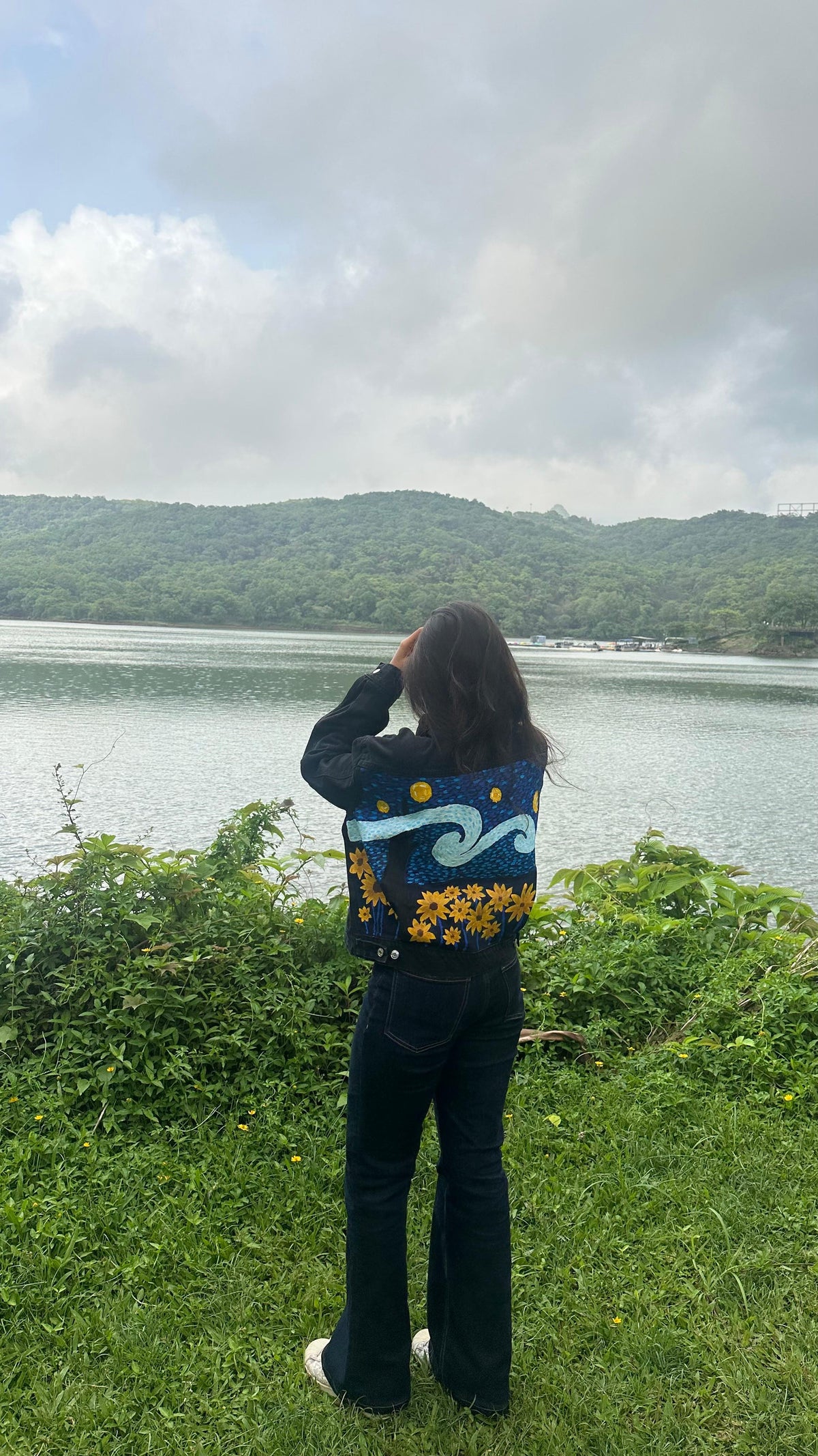 Celestial Garden Denim Jacket