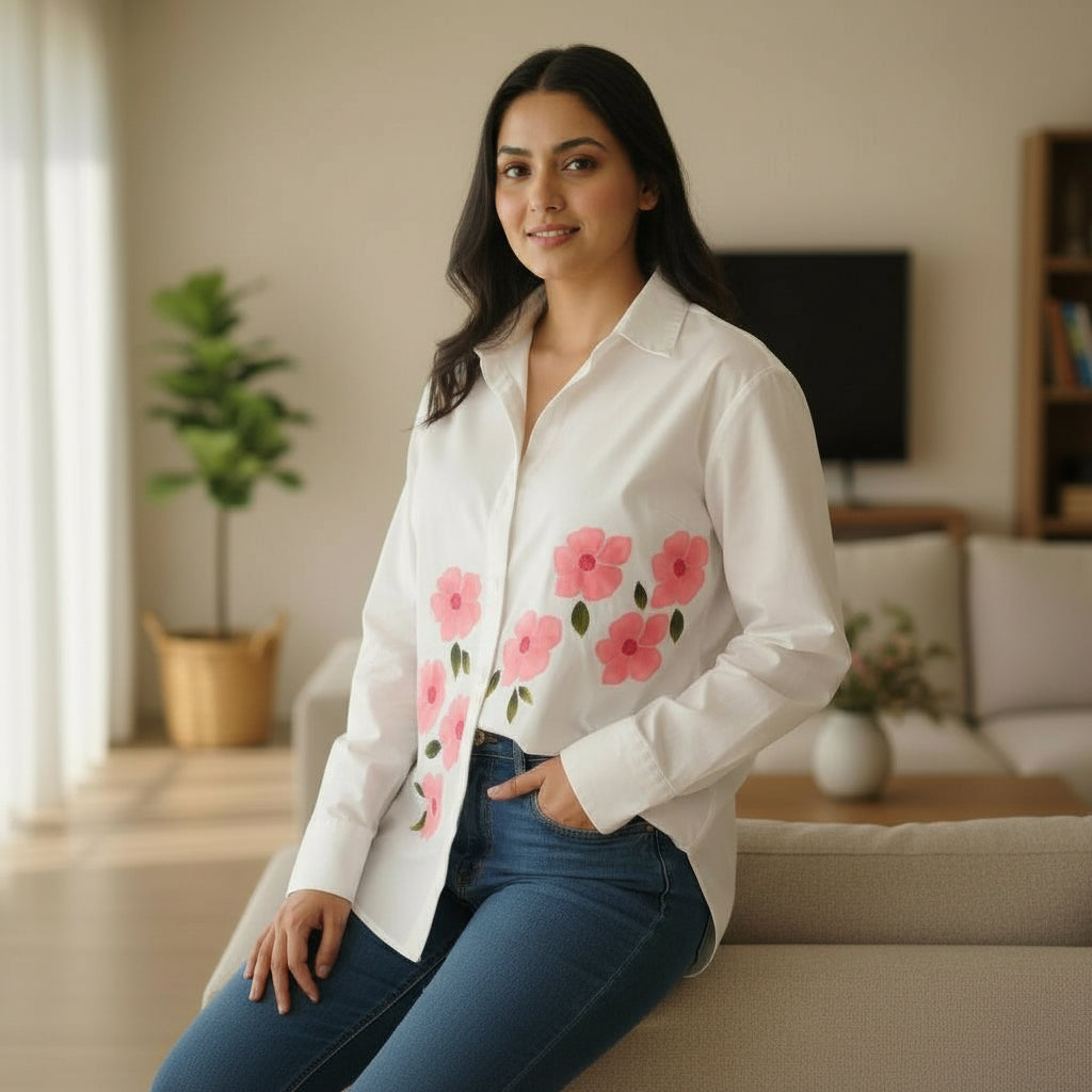 Pink Bloom Shirt