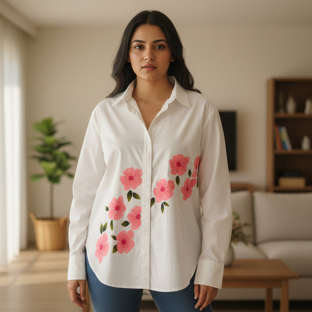 Pink Bloom Shirt